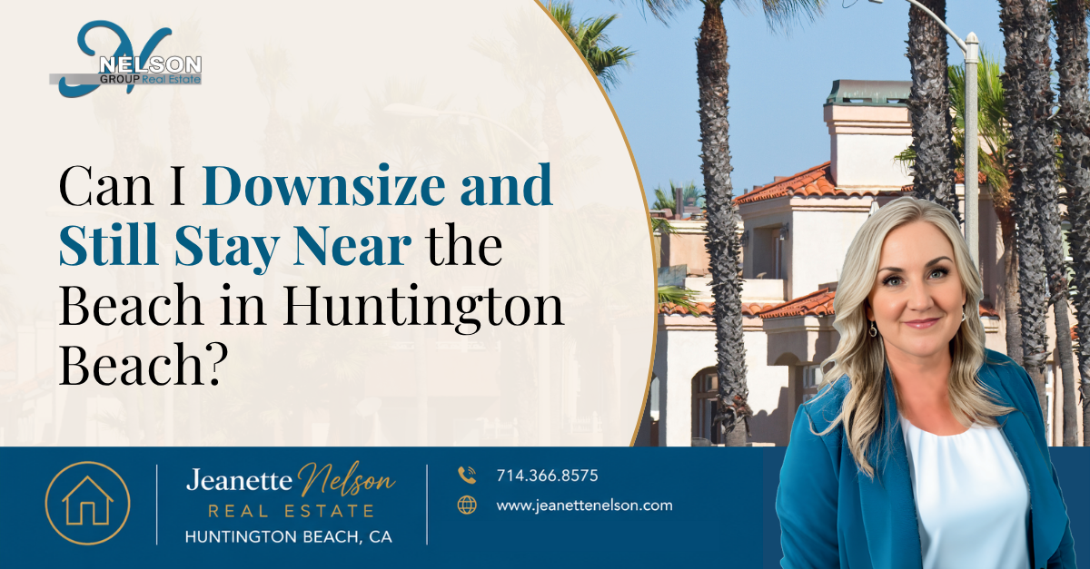 Can I Downsize and Still Stay Near the Beach in Huntington Beach? header image.