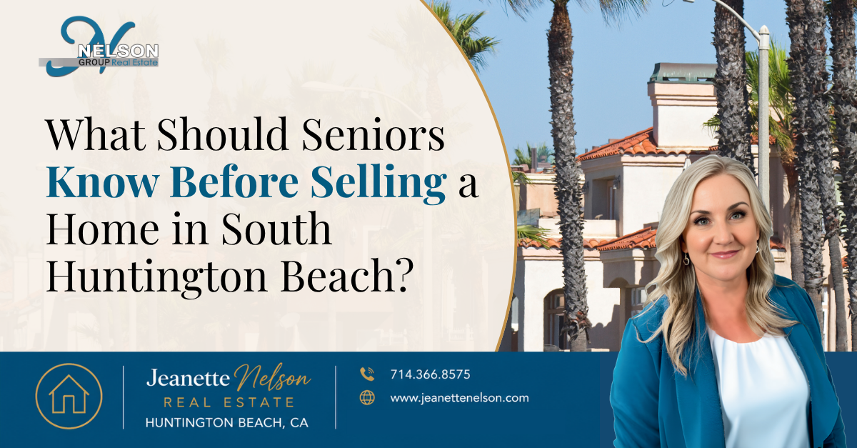 What Should Seniors Know Before Selling a Home in South Huntington Beach? header image.