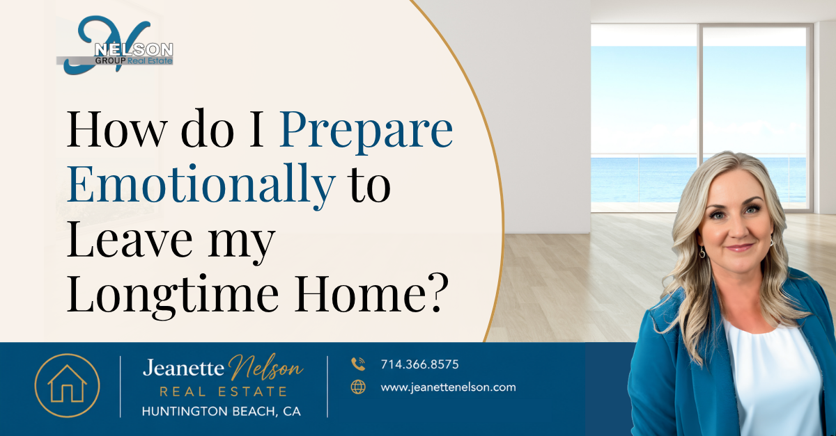 How Do I Prepare Emotionally to Leave My Longtime Home? header image.