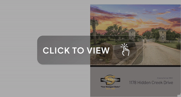 STORYBOOK - CURRENTLY LISTED : 1178 Hidden Creek Dripping Springs header image.