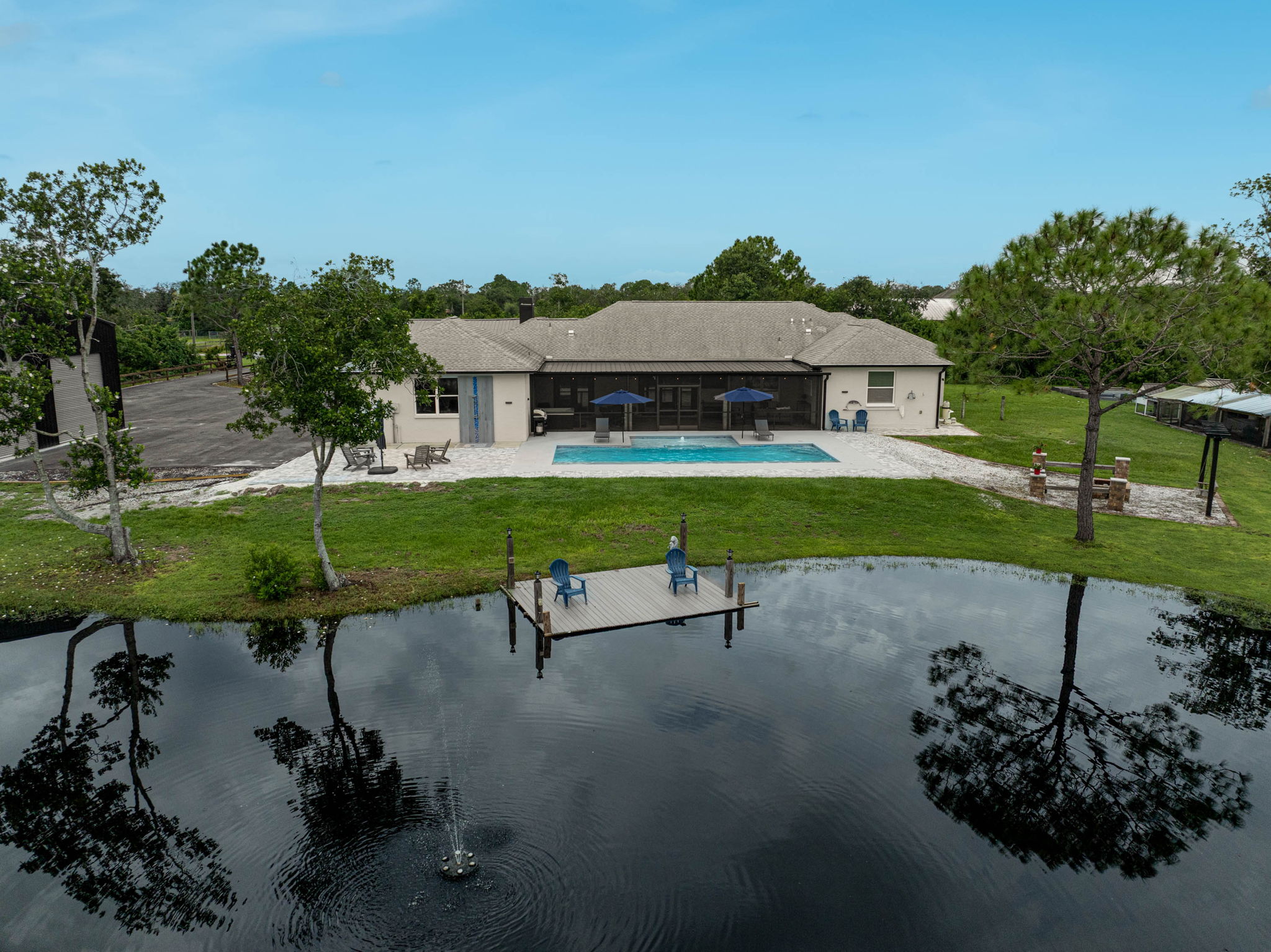 Just Listed: $1.8M Myakka City Estate with Pool, Pond & Acreage in Magnolia Hill header image.