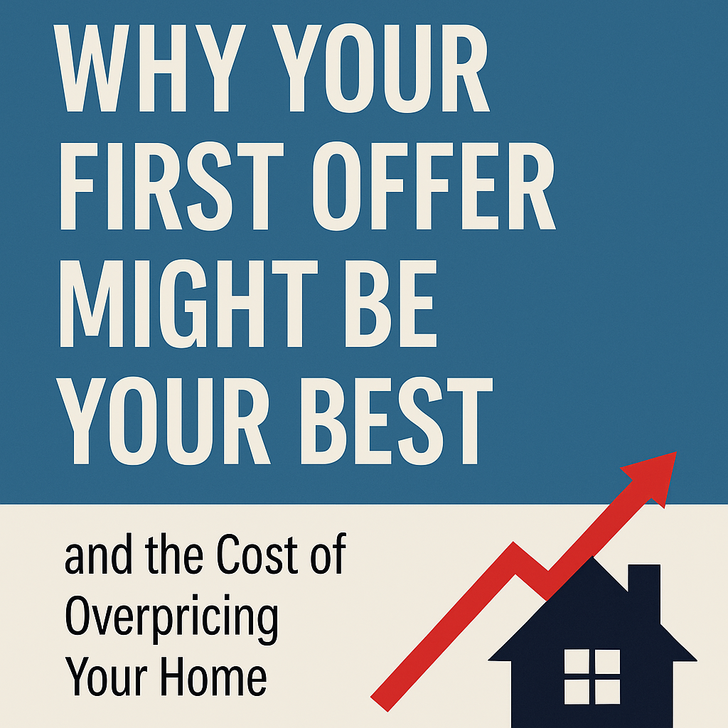 Why Your First Offer Might Be Your Best — and the Cost of Overpricing Your Home header image.