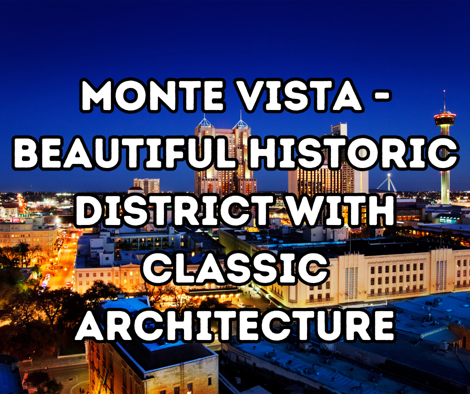 Monte Vista - Beautiful historic district with classic architecture header image.