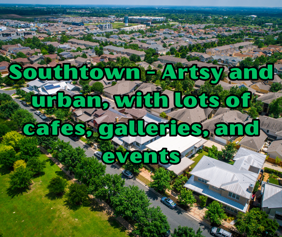 Southtown - Artsy and urban, with lots of cafes, galleries, and events header image.