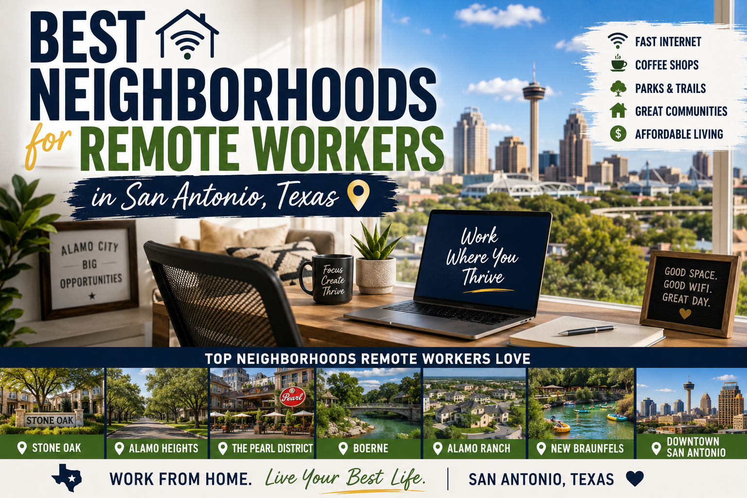 Best Neighborhoods for remote workers header image.