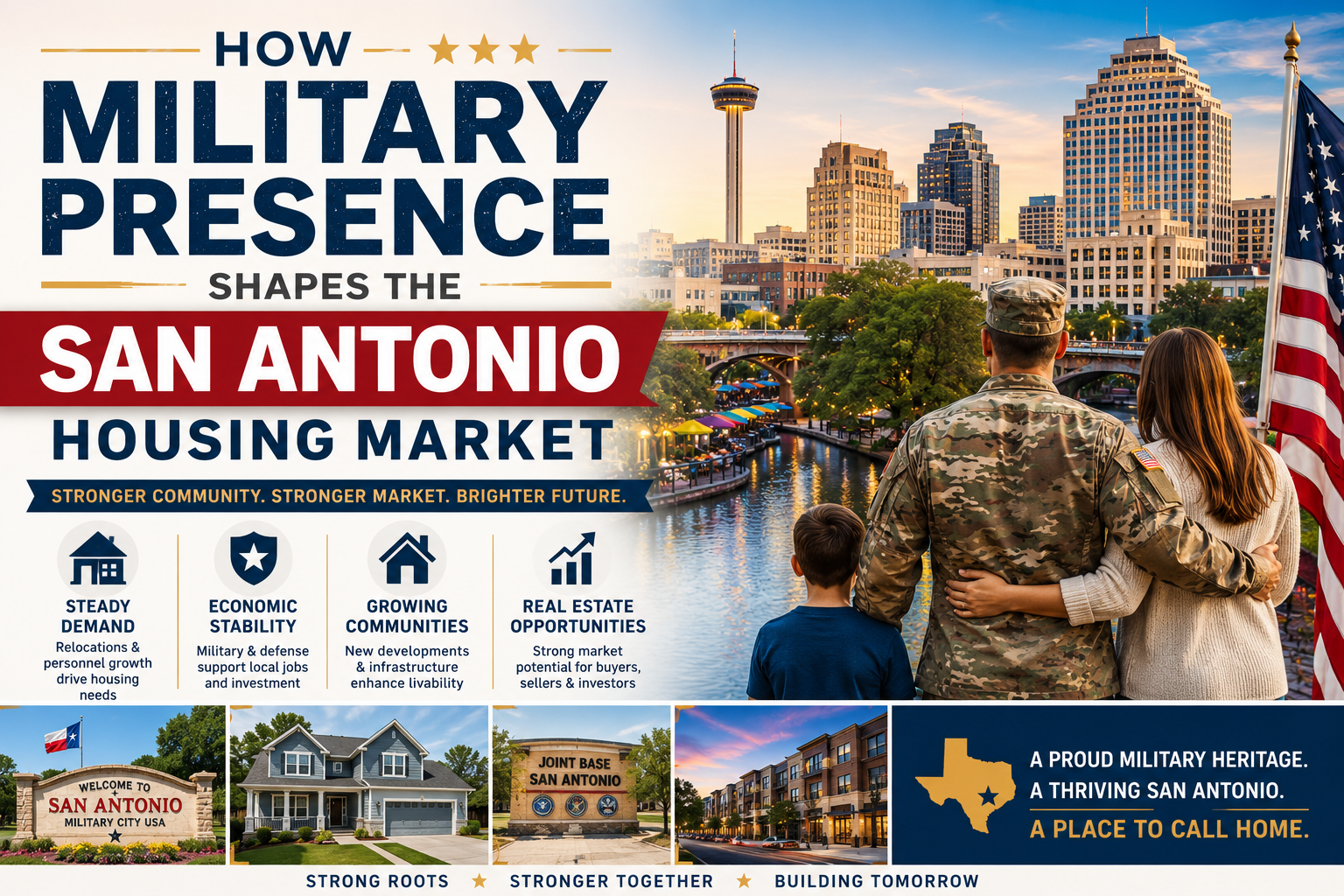 How Military Presence Shapes the San Antonio Housing Market header image.