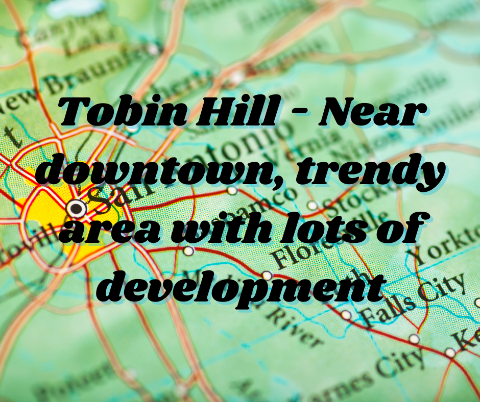Tobin Hill - Near downtown, trendy area with lots of development header image.