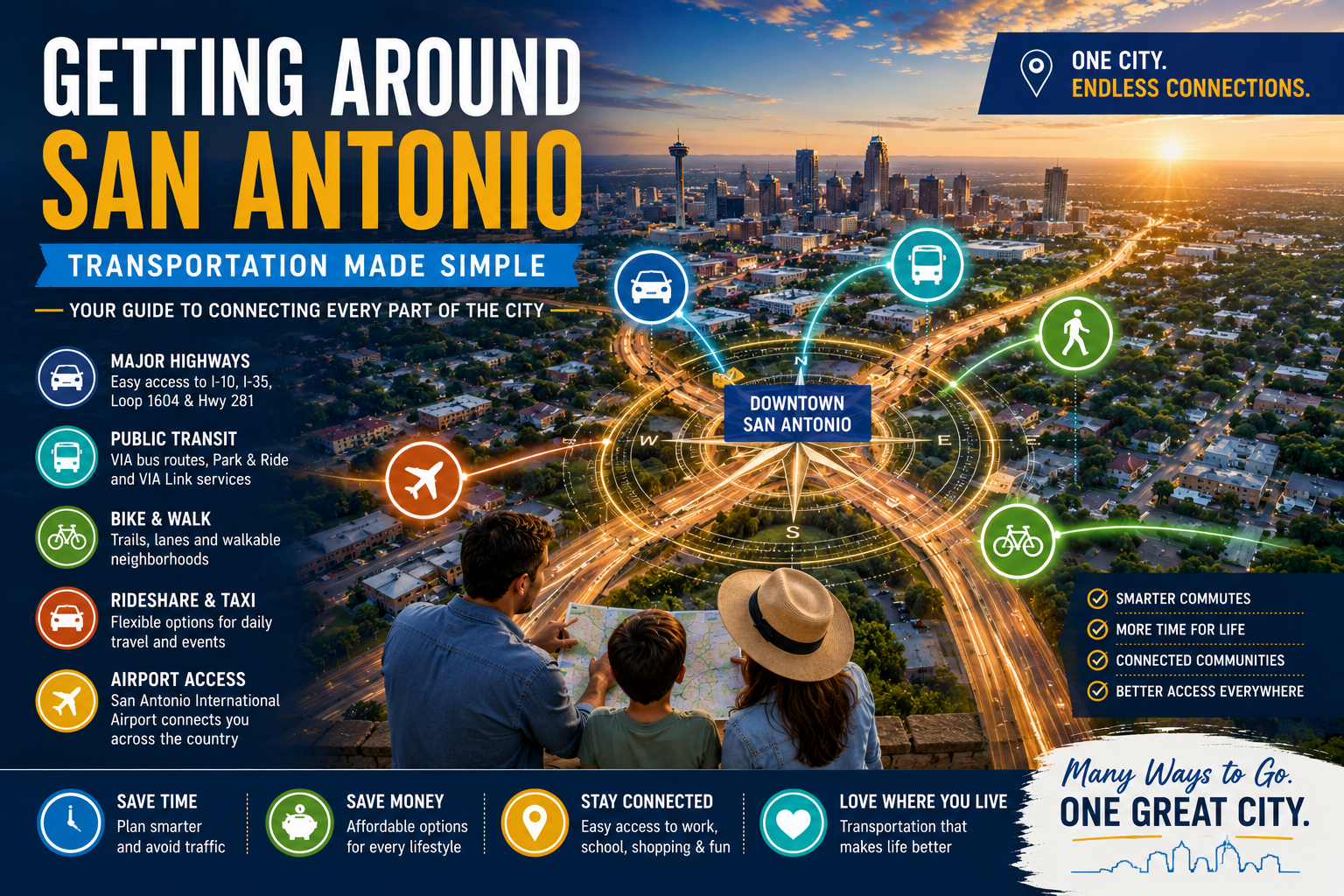 Understanding Transportation Options Across San Antonio, Texas: A Complete Guide header image.