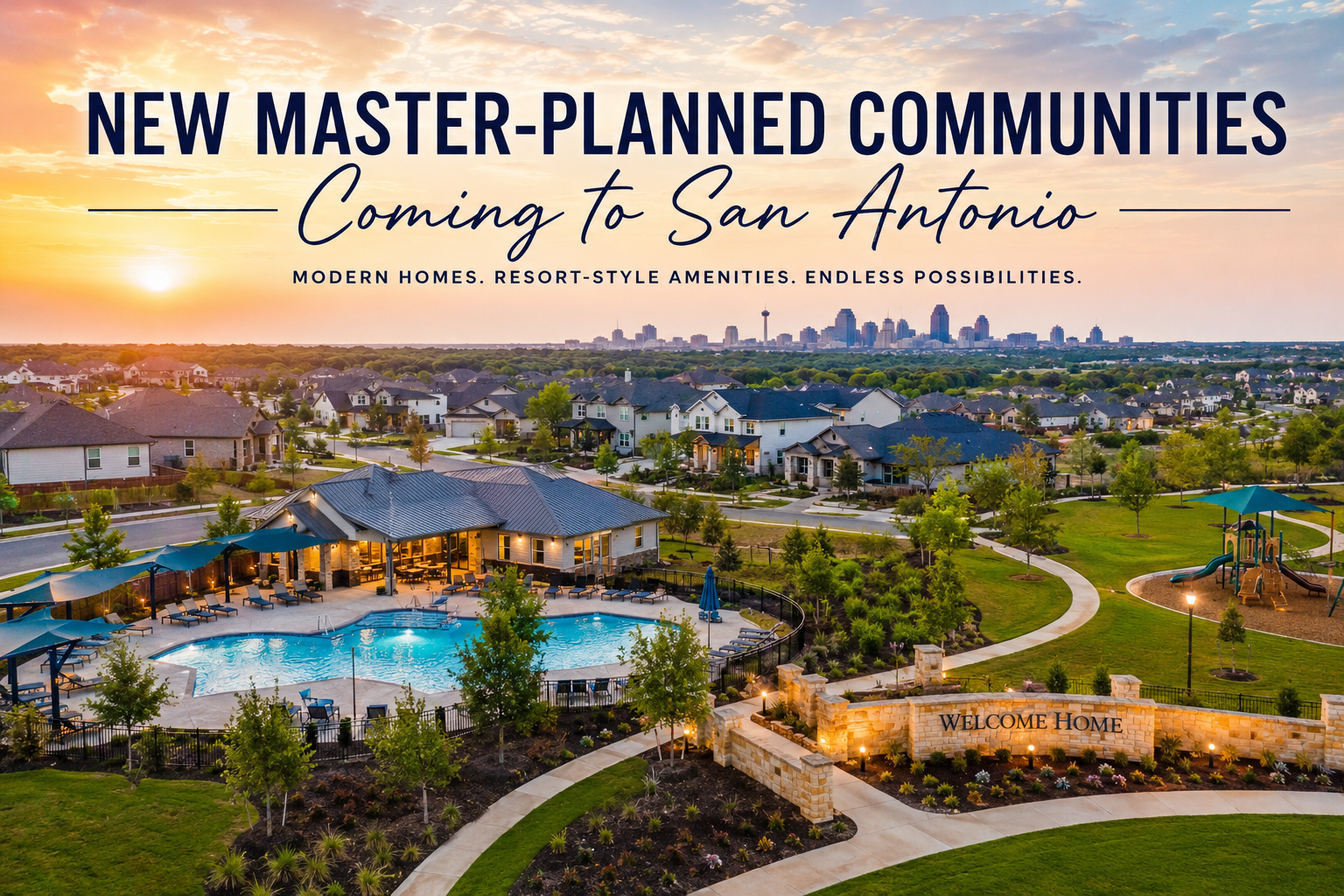 New Master-Planned Communities Coming to San Antonio, Texas: What Homebuyers Need to Know header image.