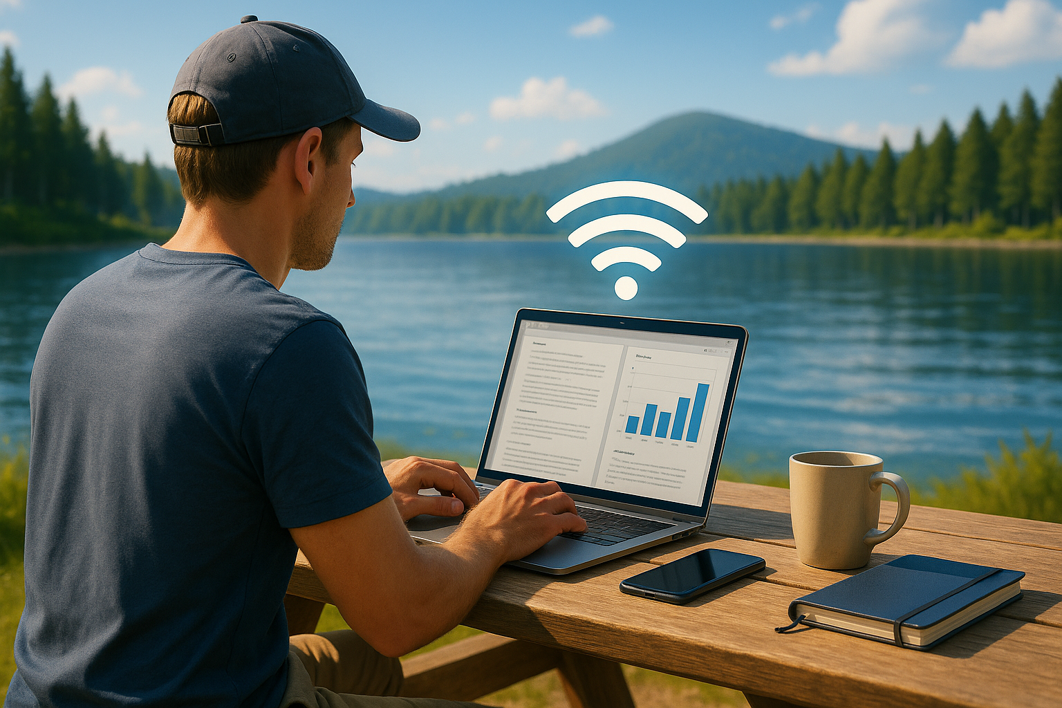 The Best Towns for Remote Work in Northern Michigan (and Why You’ll Want to Stay) header image.