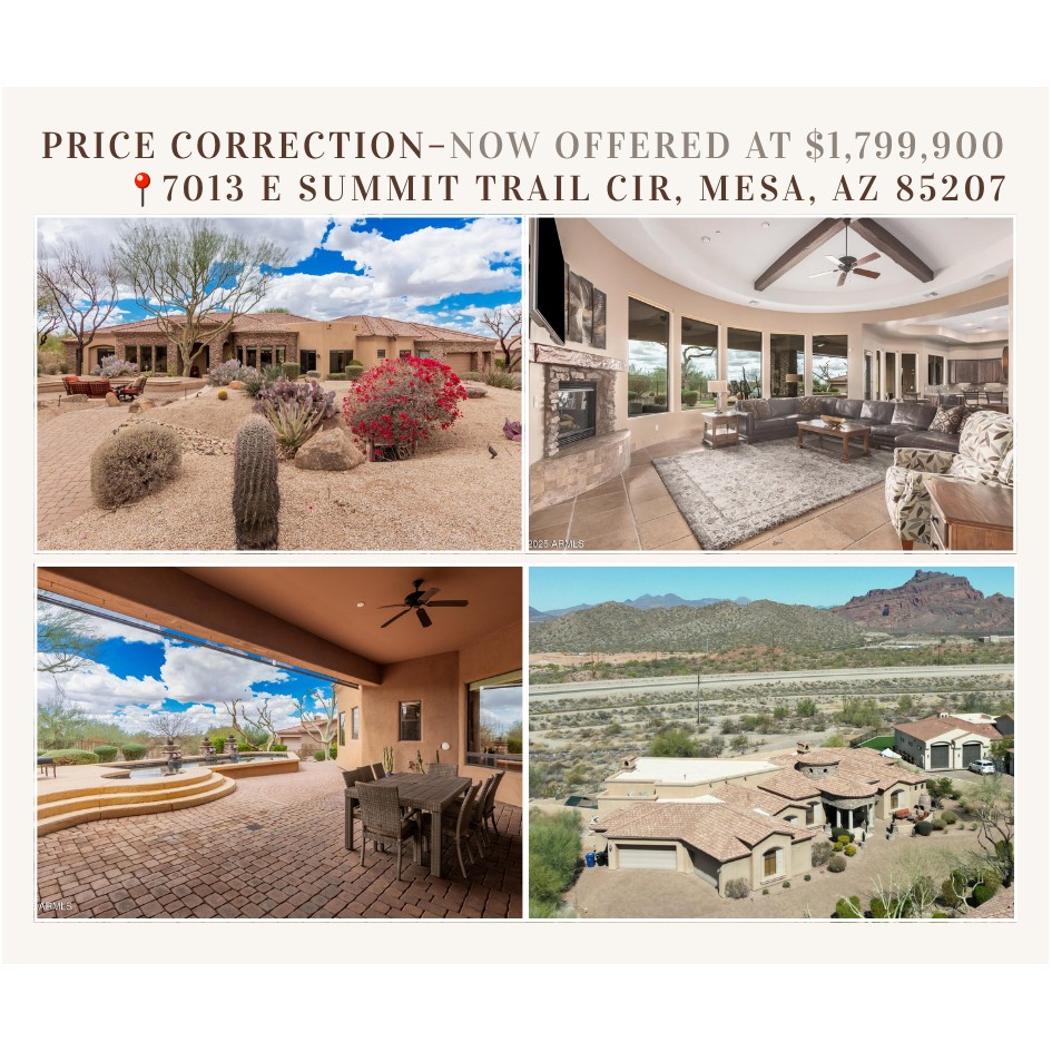 PRICE CORRECTION ALERT – LUXURY LIVING, NOW EVEN MORE ATTRACTIVE header image.