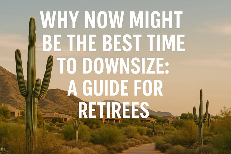 Why Now Might Be the Best Time to Downsize: A Guide for Retirees header image.