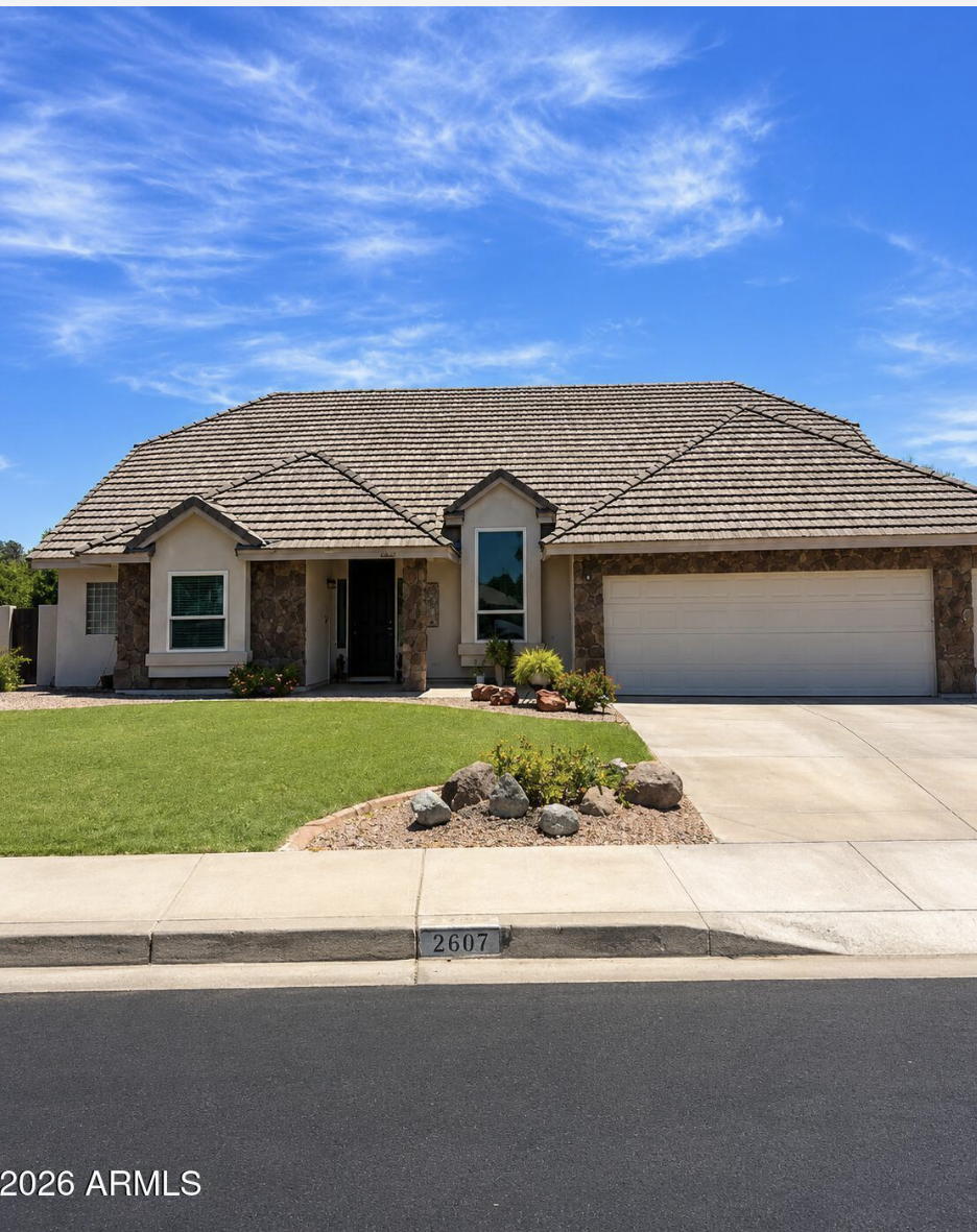 Open House  2607 N 22nd St, Mesa, AZ 85213 header image.