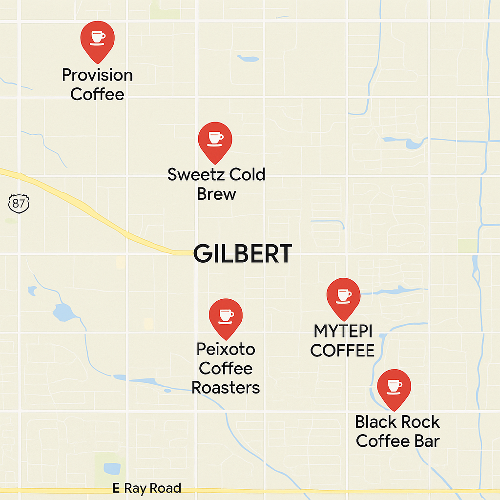 Sip Like a Local: Top Coffee Shops in Gilbert, AZ header image.