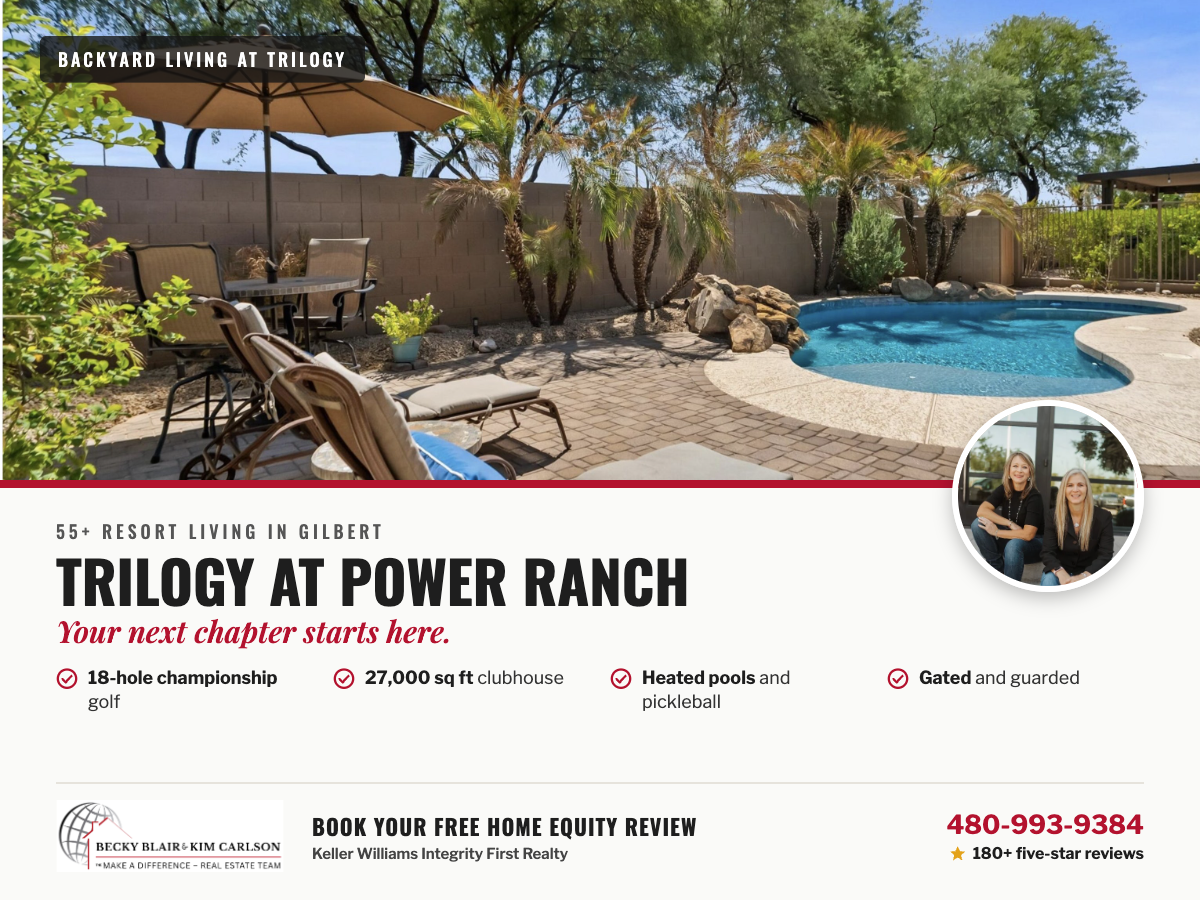 Why Trilogy at Power Ranch Is One of Gilbert’s Best 55+ Communities