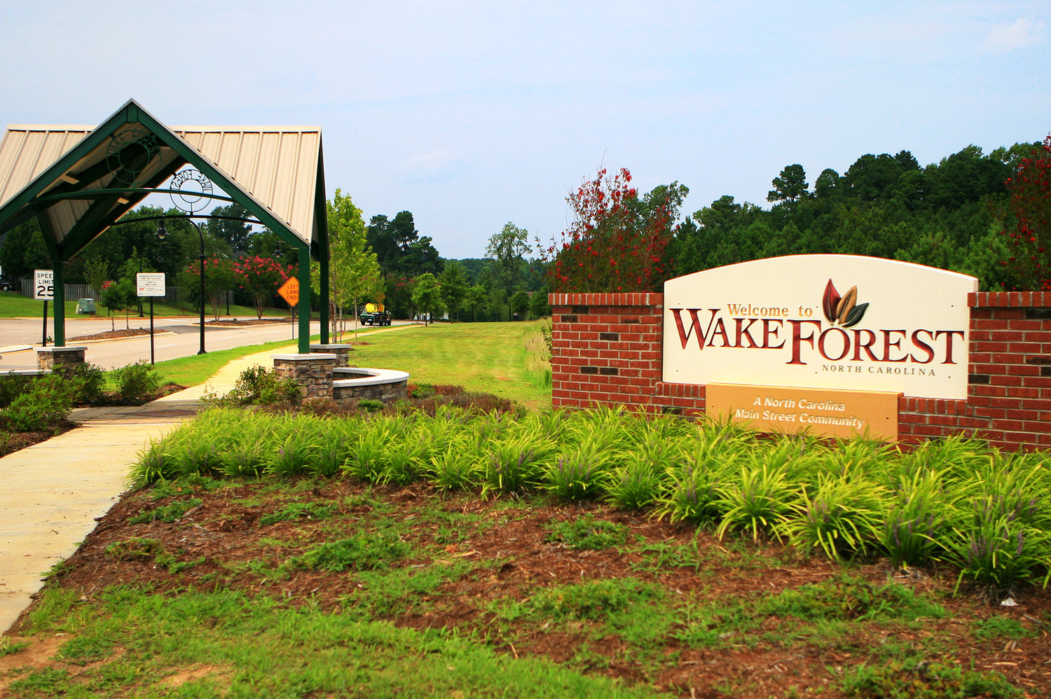 Wake Forest... BIG CITY ENERGY.  Small Town Charm. header image.