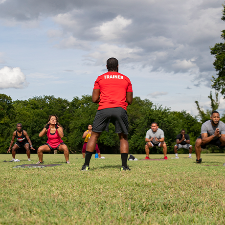 Camp Gladiator Fitness Program header image.