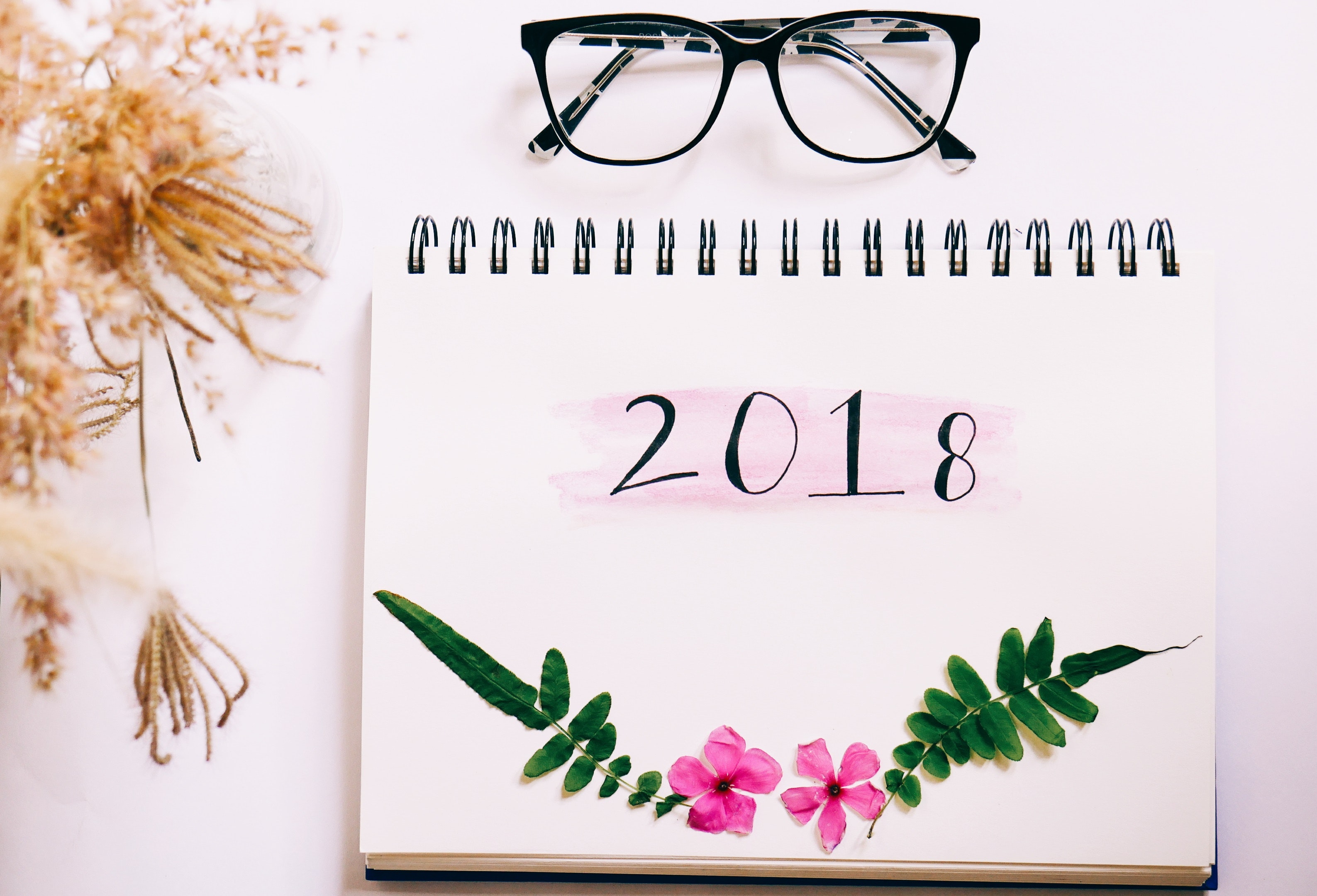 New Year 2018 header image.