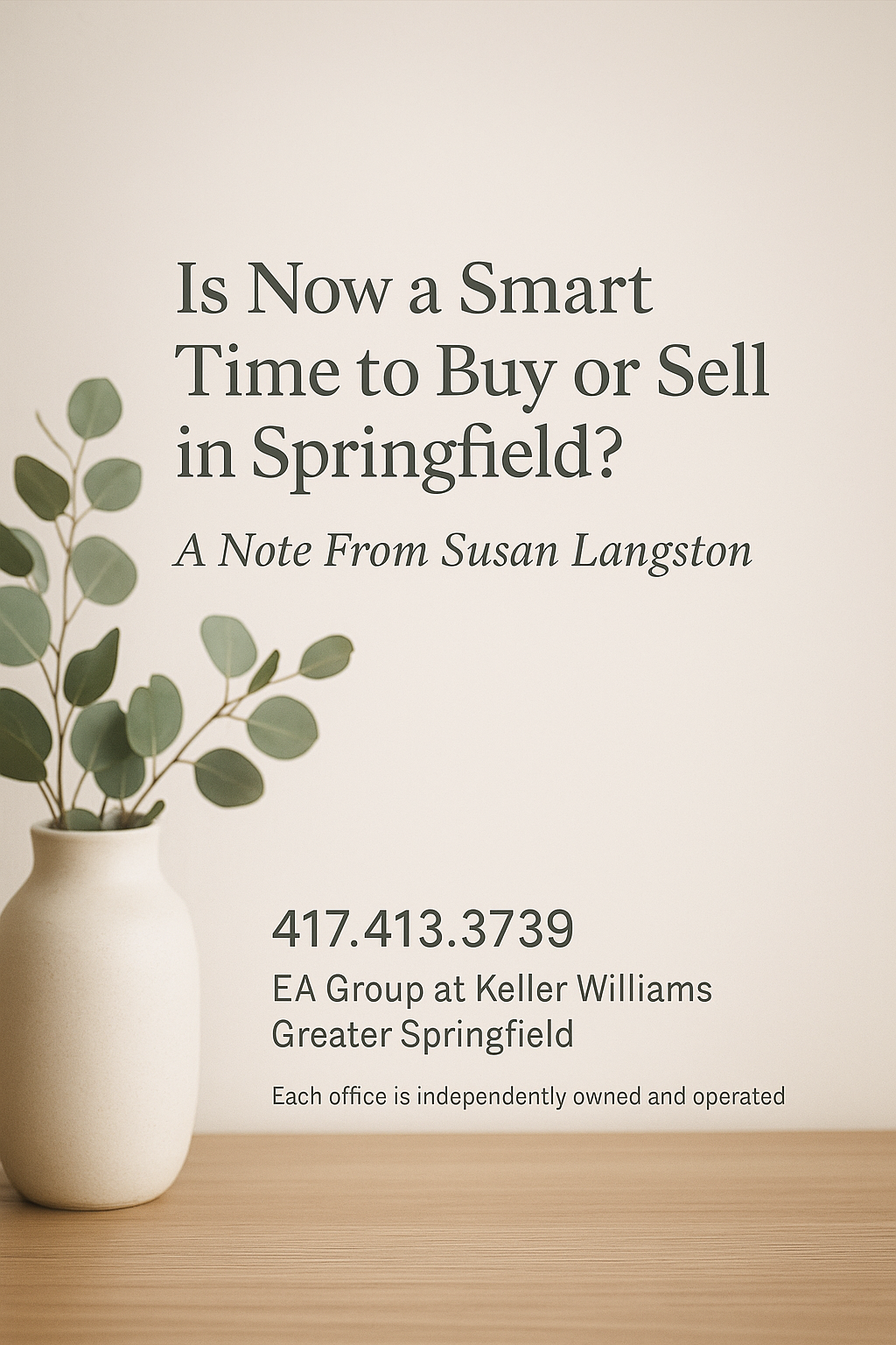 Is now a Smart Time to Buy or Sell in Springfield, MO? header image.