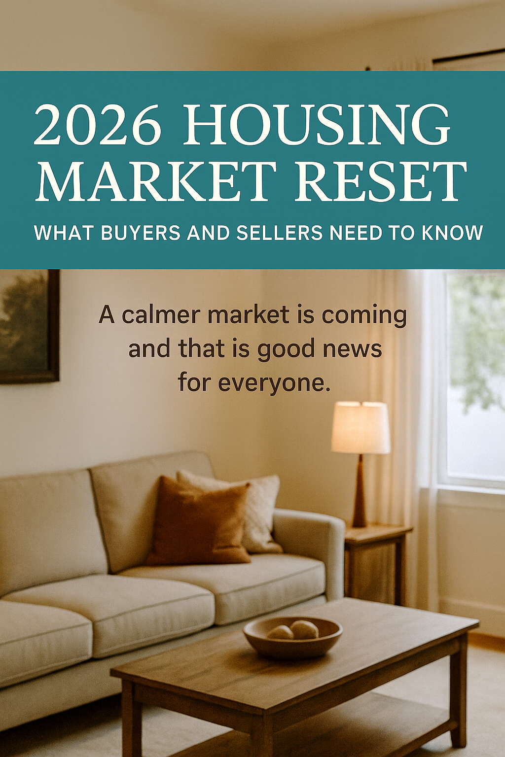 2026: A Housing Market Reset, Not a Comeback header image.