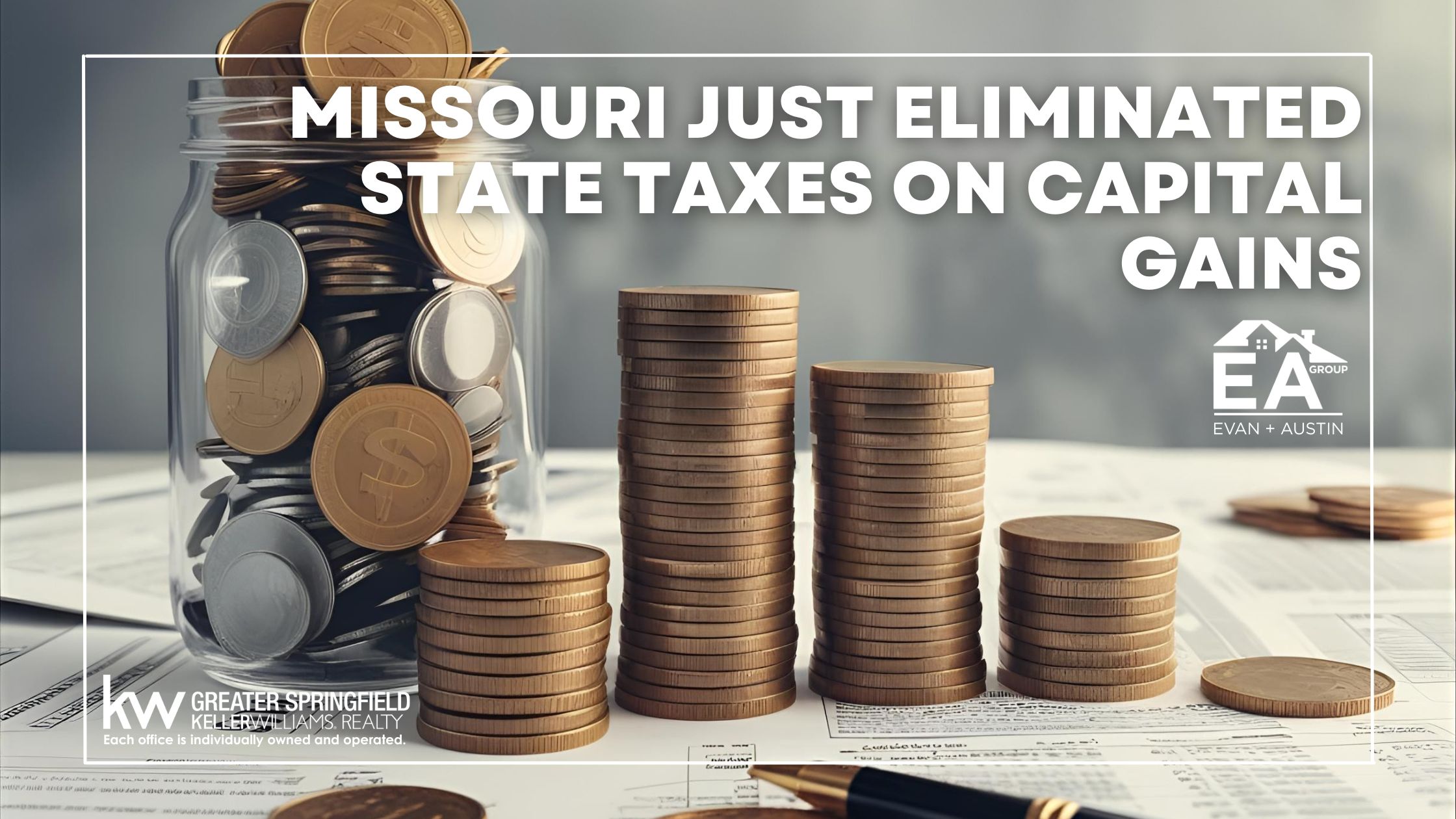 Missouri Just Eliminated State Taxes on Capital Gains — Here’s What That Means for Property Owners and Investors header image.