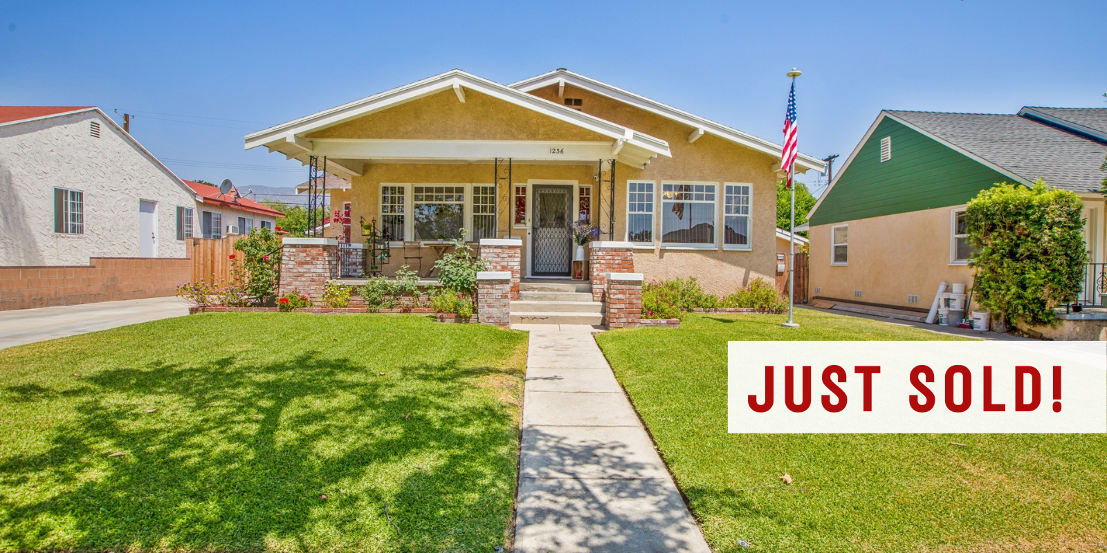 Just Sold in Burbank header image.