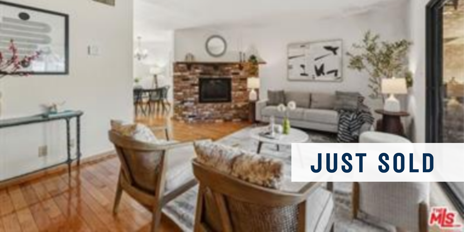 JUST SOLD in Burbank header image.