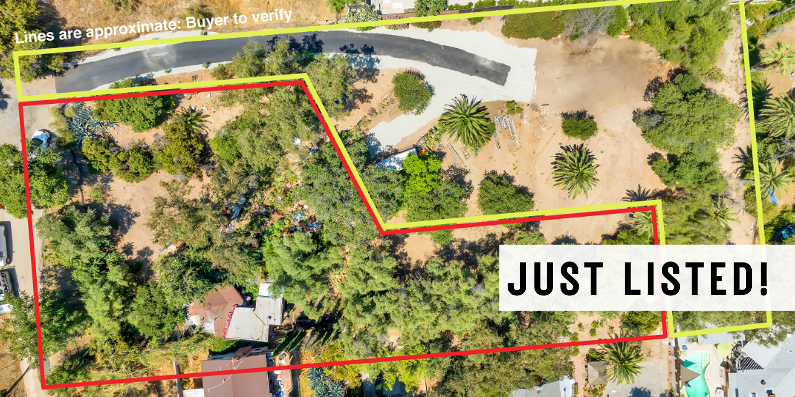 JUST LISTED in Sunland header image.