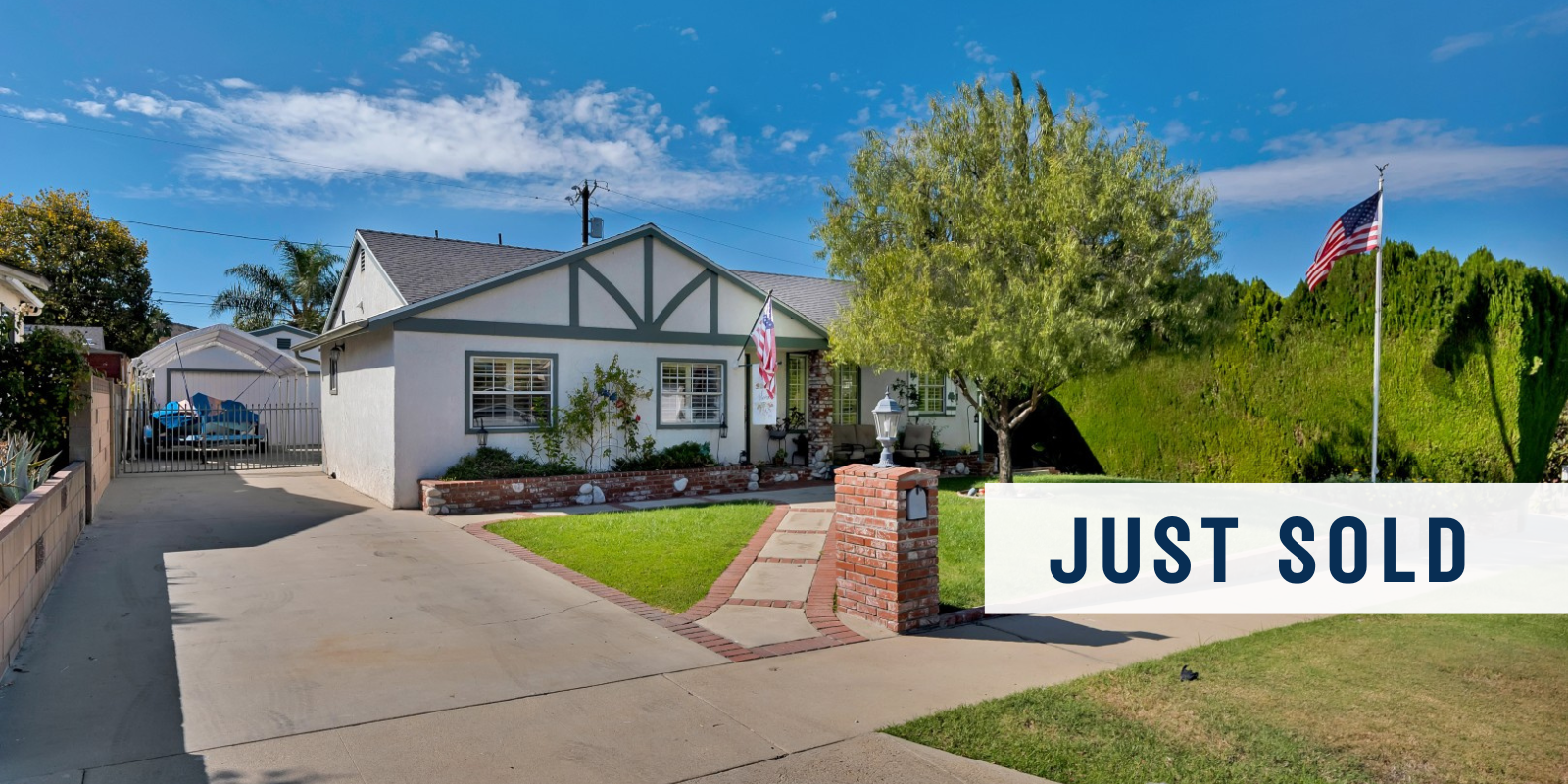 JUST SOLD in Sunland header image.