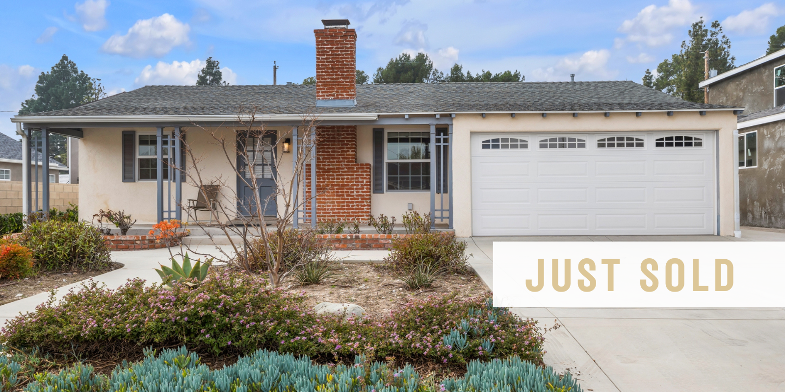 JUST SOLD in Burbank header image.