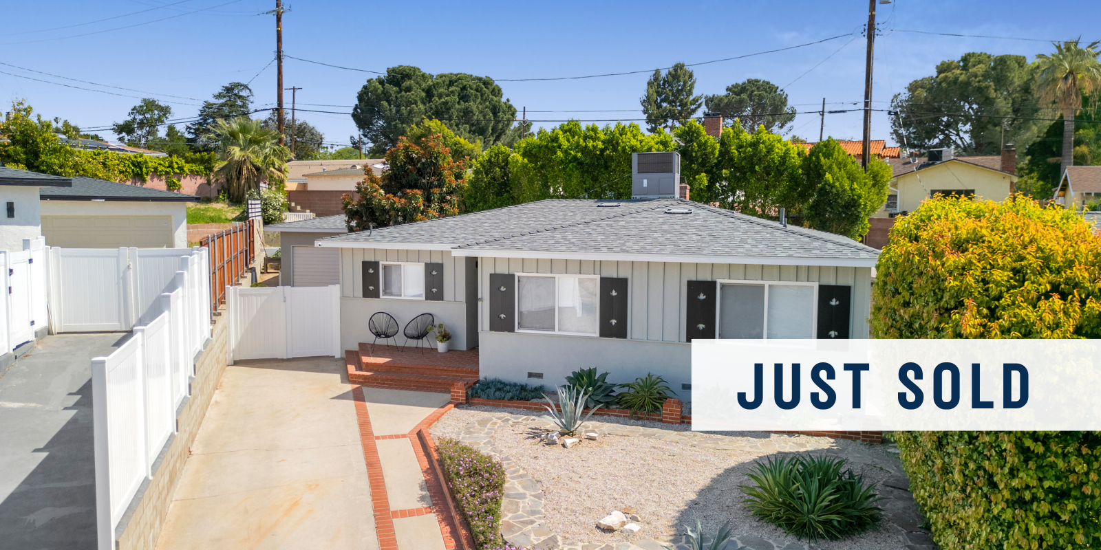 JUST LISTED in Sunland header image.