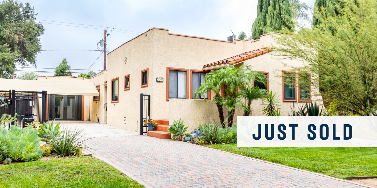 JUST SOLD in Burbank header image.