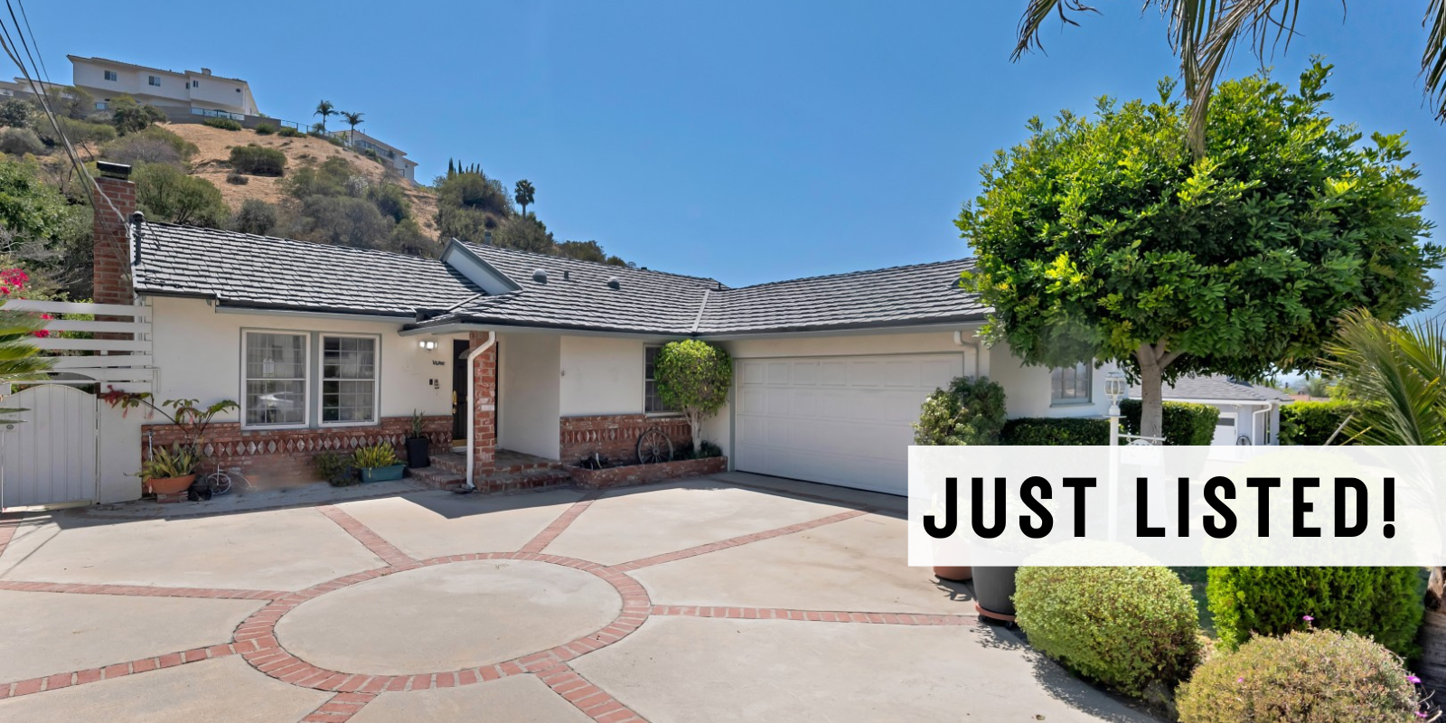 JUST LISTED in Sun Valley header image.