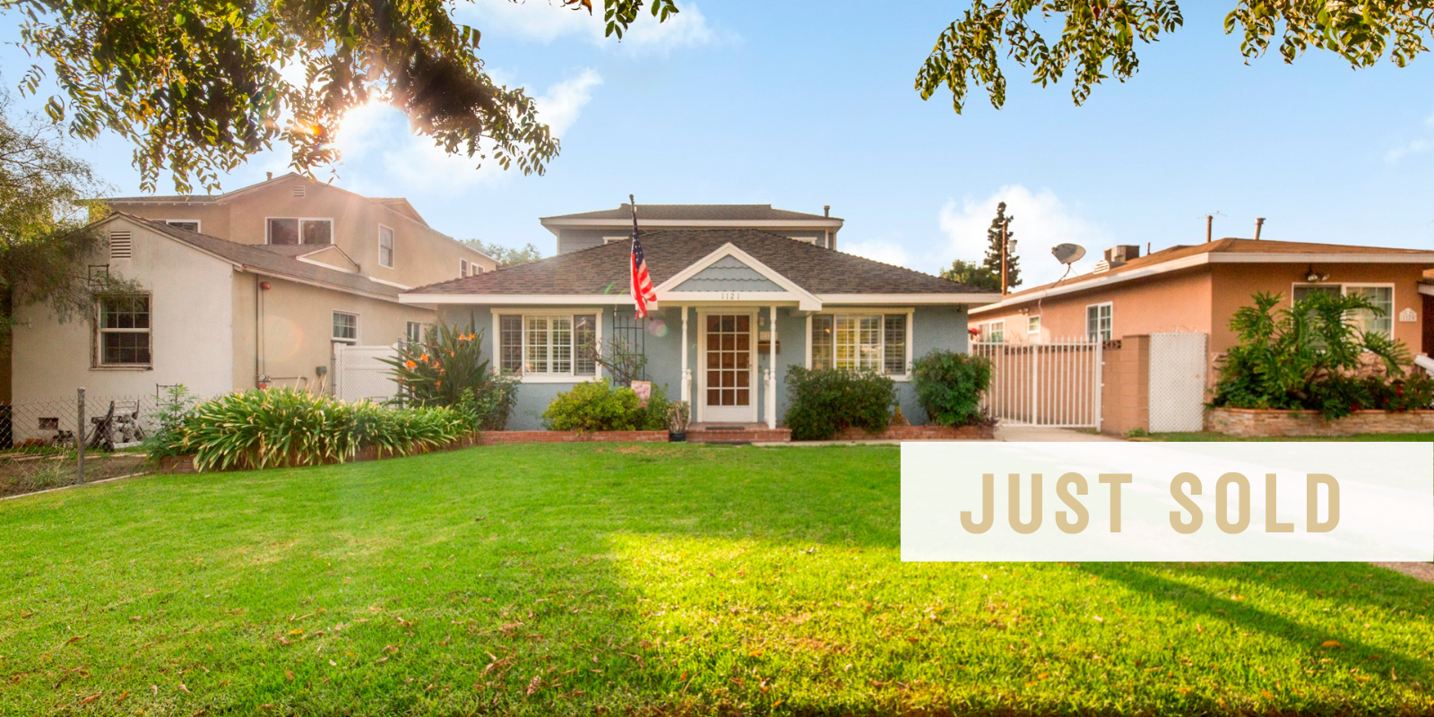 JUST SOLD in Burbank header image.