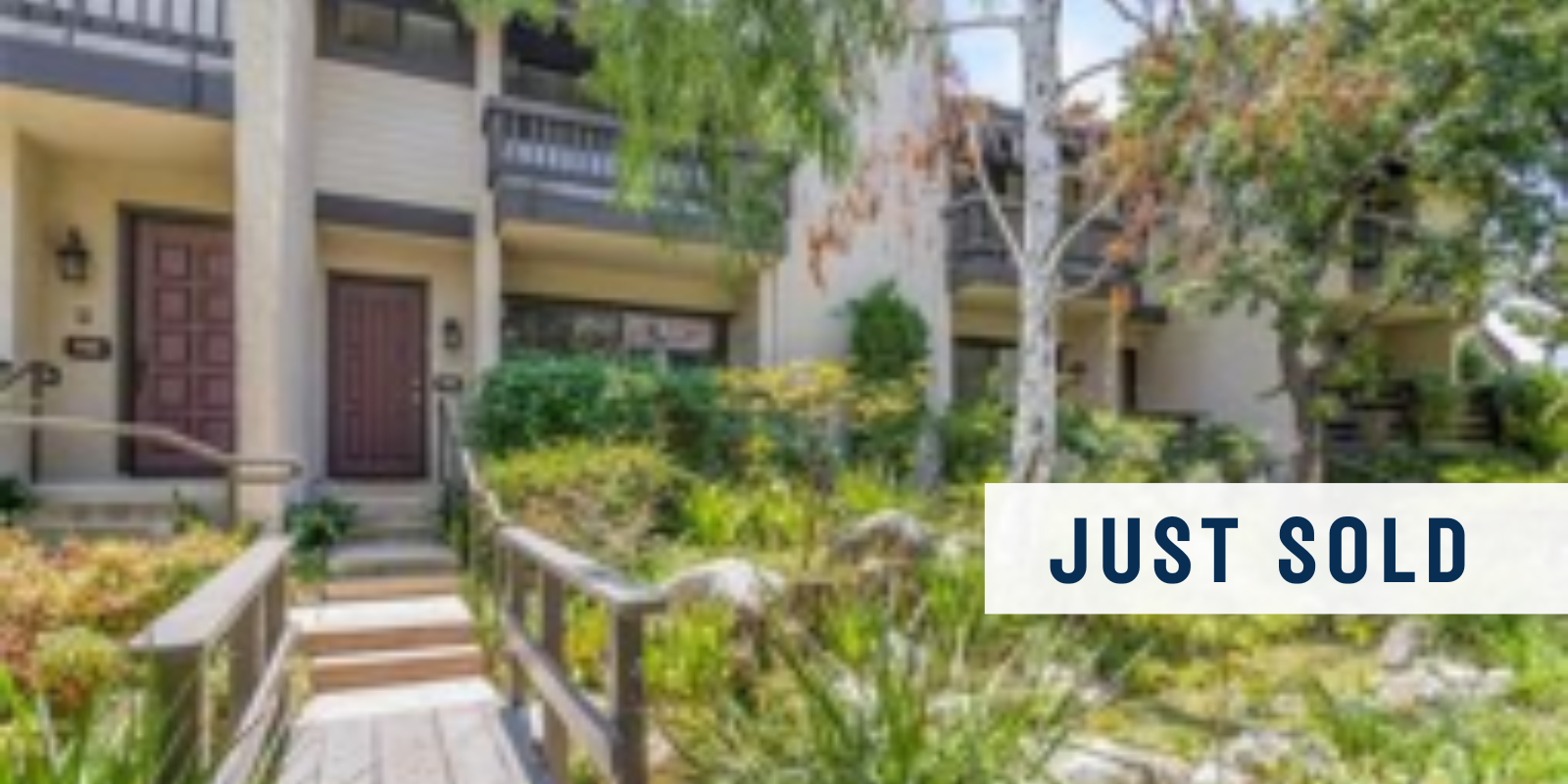 JUST SOLD in Woodland Hills header image.