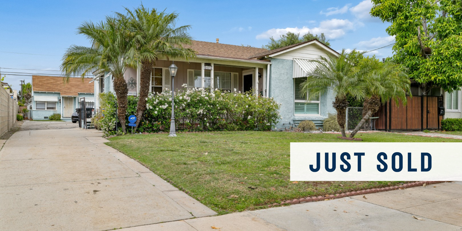 JUST SOLD in Glendale header image.