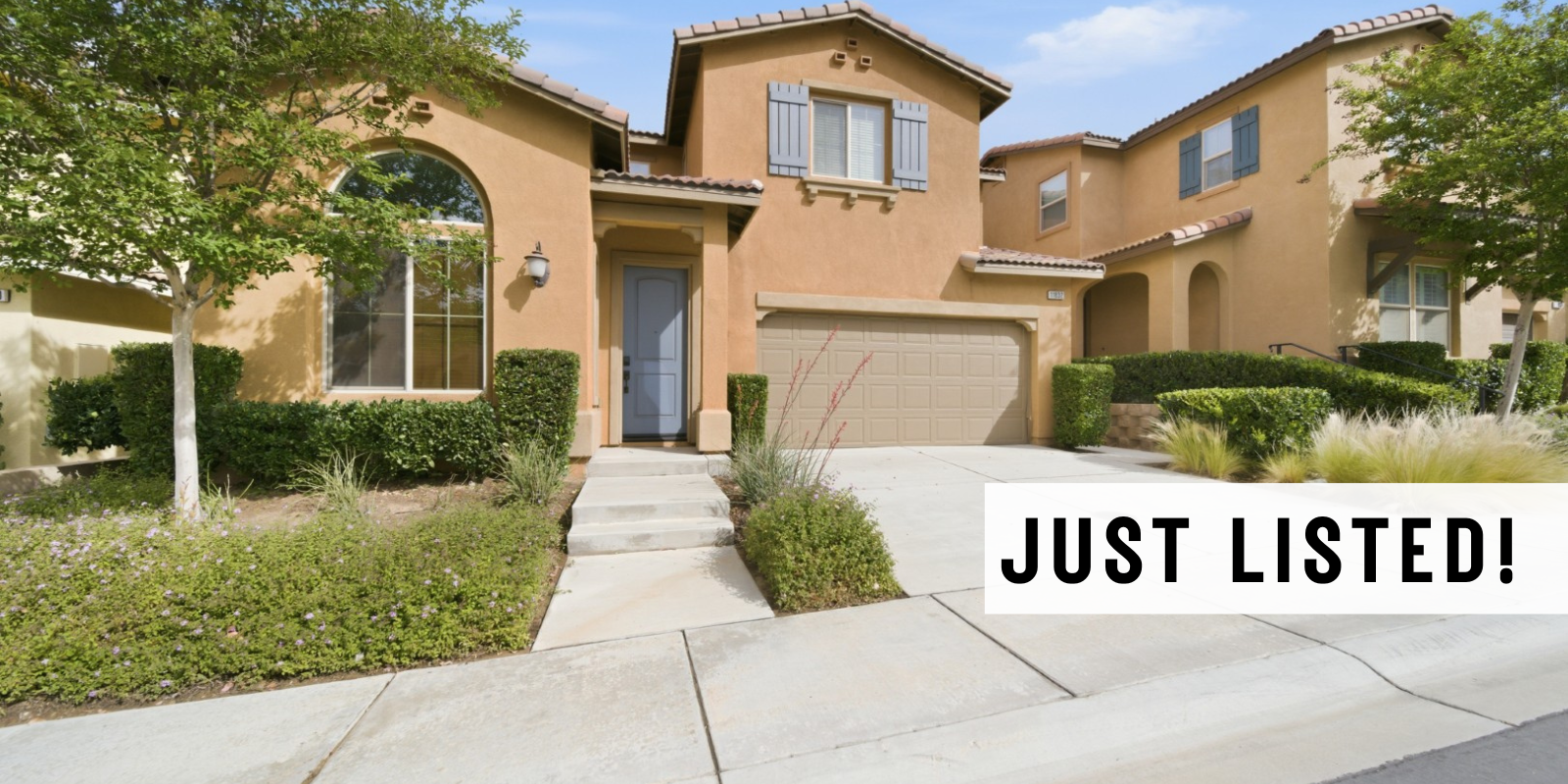 JUST LISTED in Grand Terrace header image.