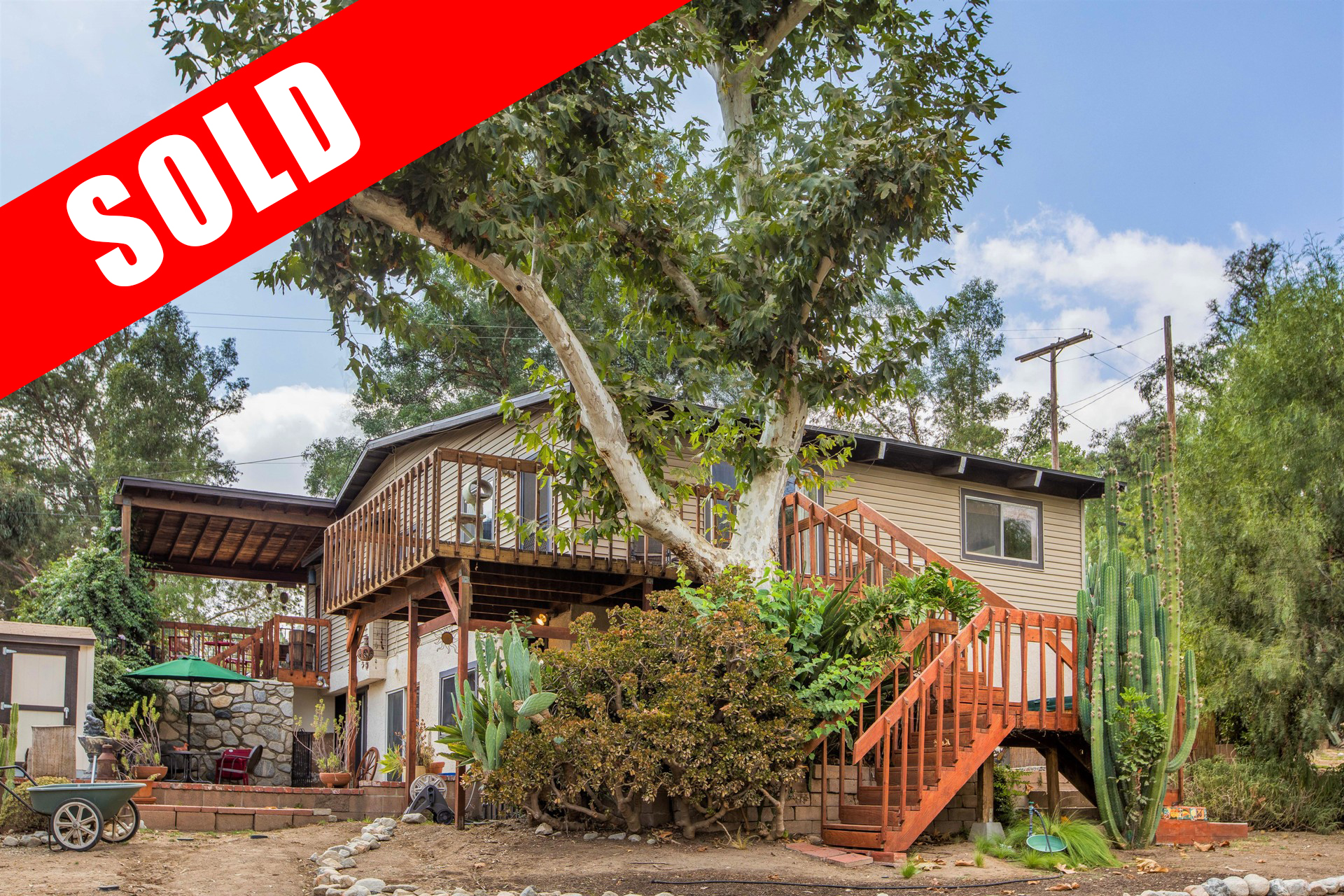 Just Sold in Shadow Hills header image.