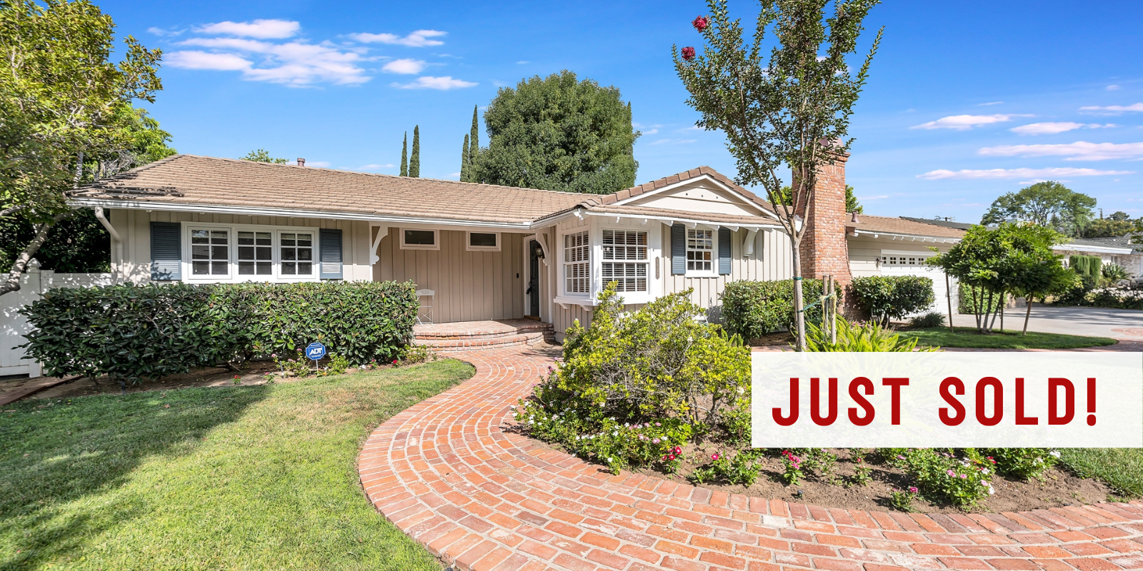 Just Sold in Northridge header image.