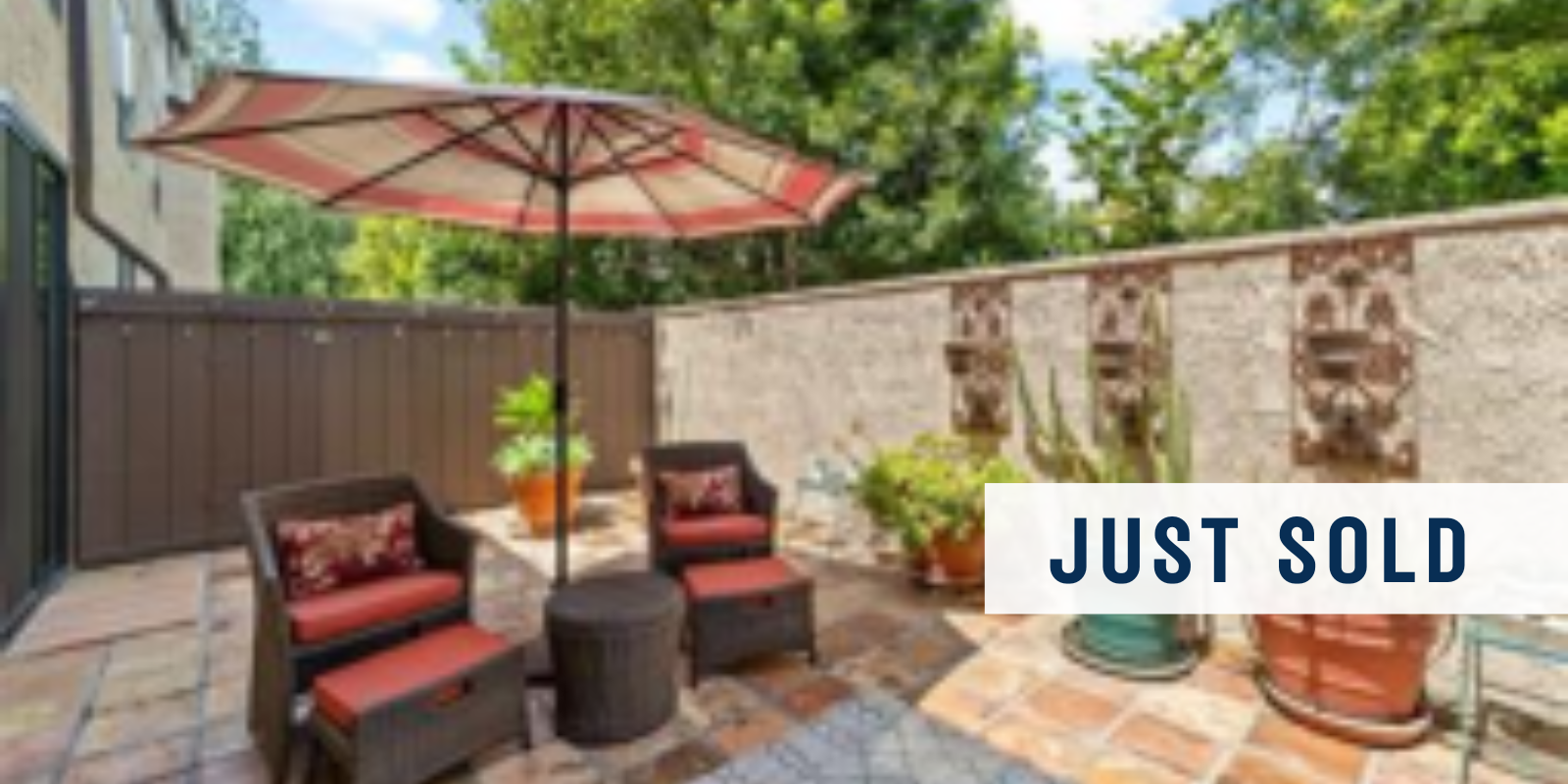 JUST SOLD in Pasadena header image.