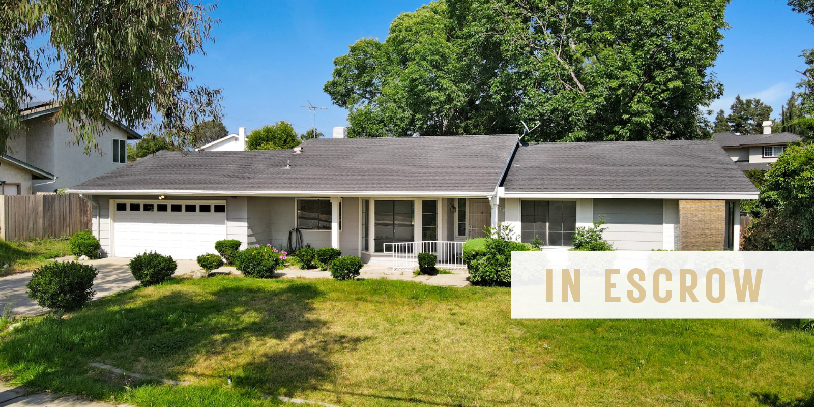 UNDER CONRTACT in Claremont header image.