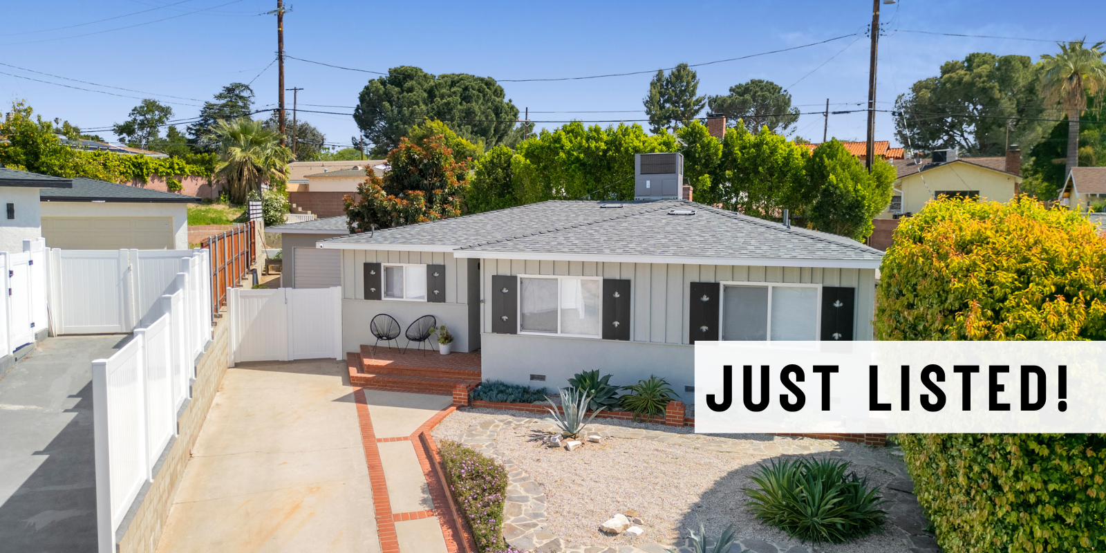 JUST LISTED in Sunland header image.