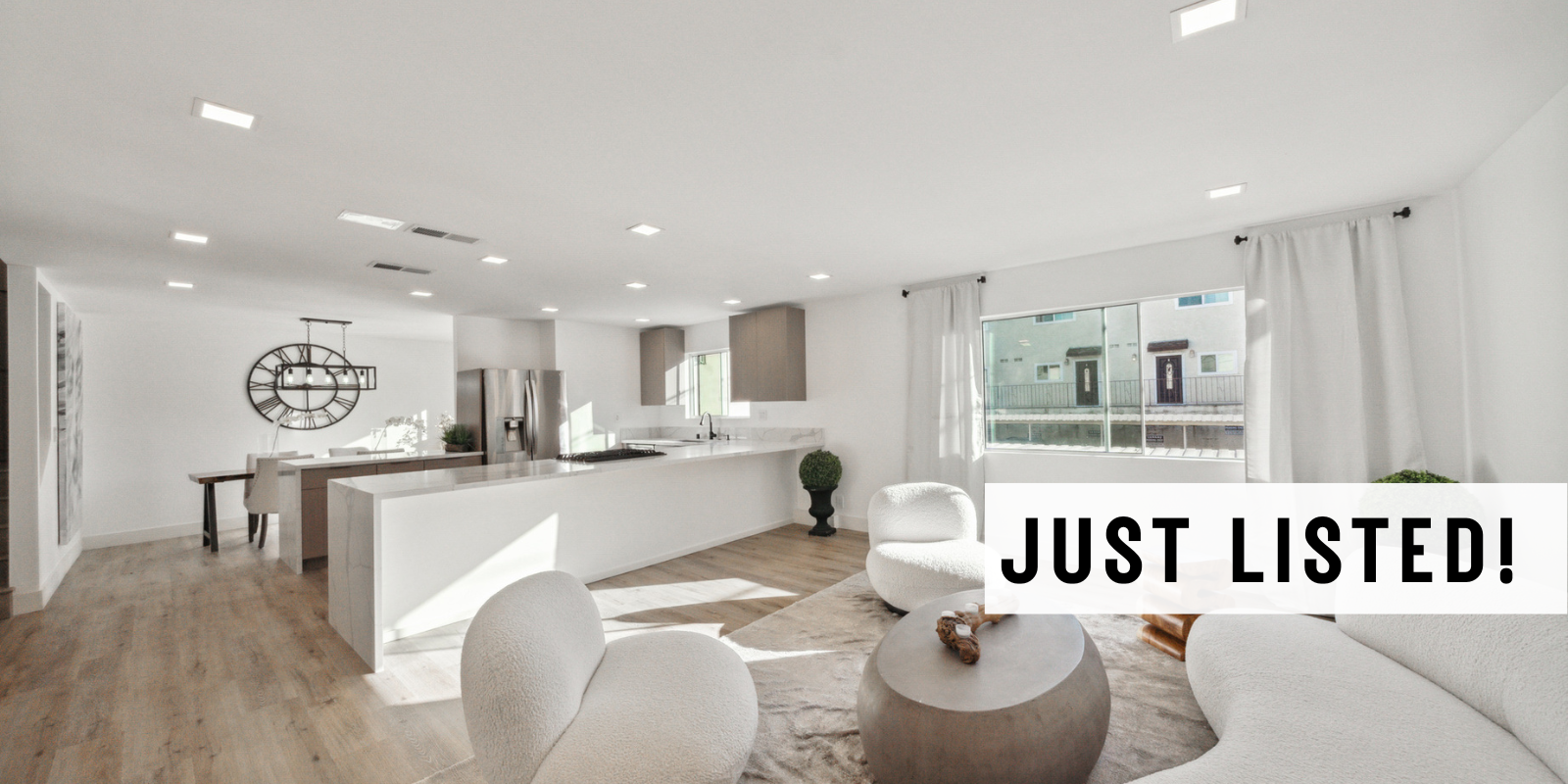 Just Listed in Burbank header image.