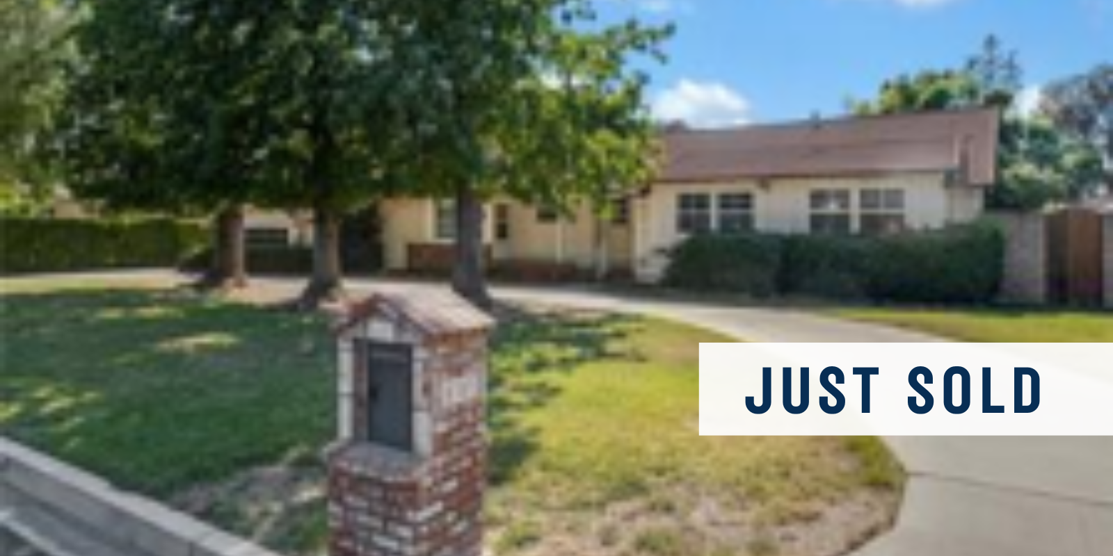 JUST SOLD in Sherwood Forest header image.