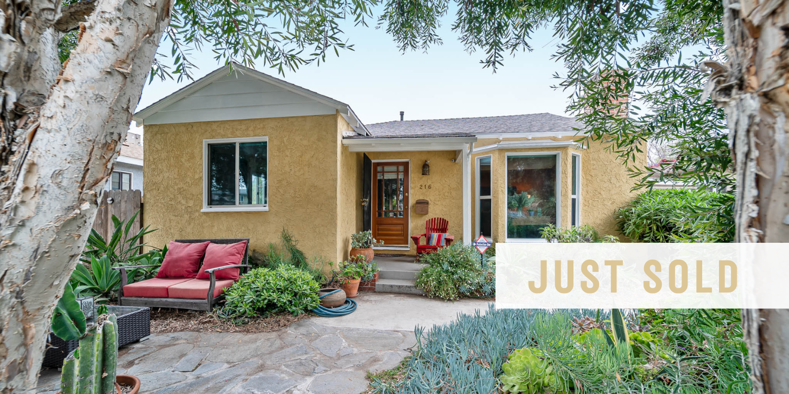 JUST SOLD in Burbank header image.