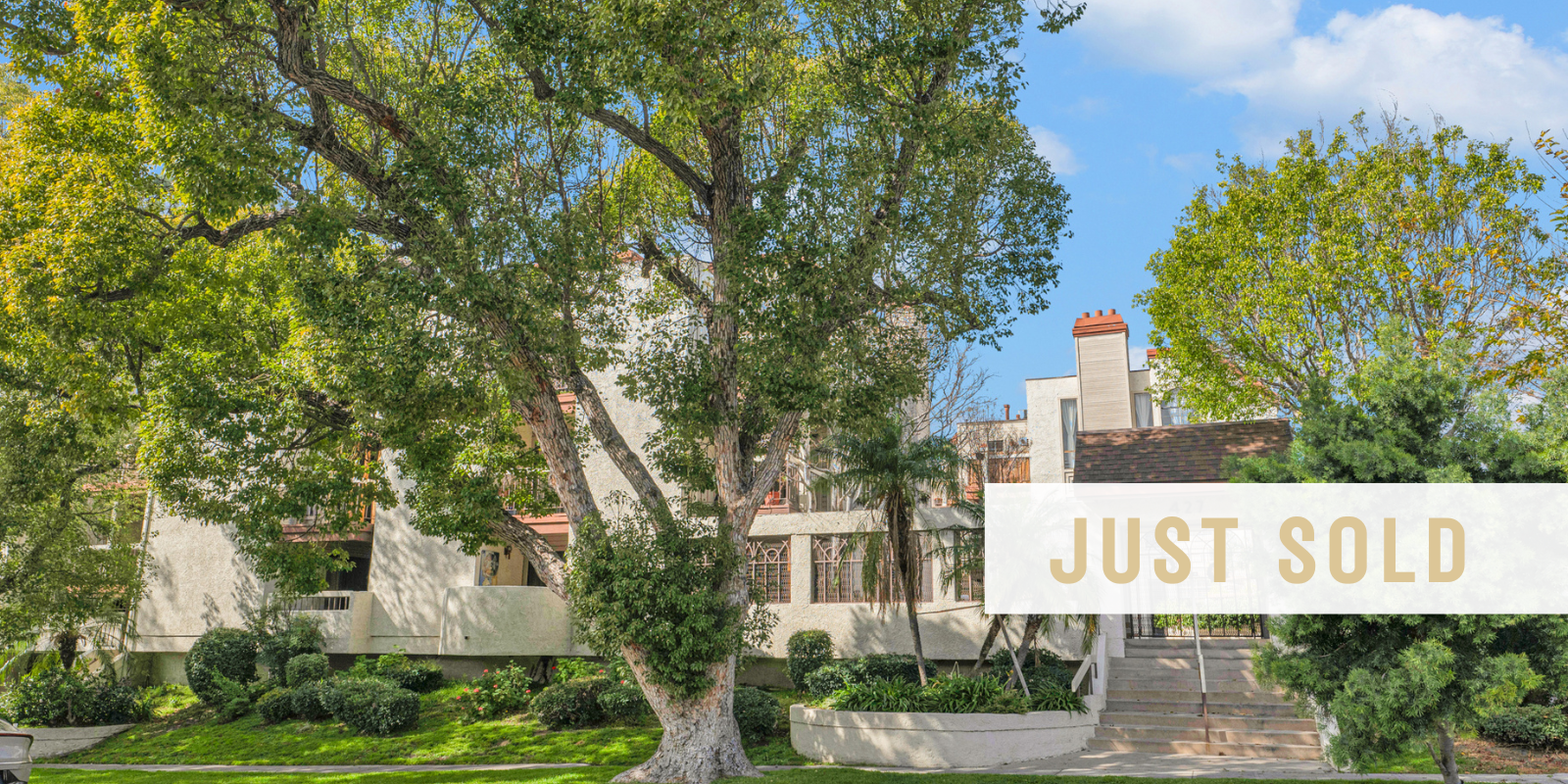 JUST SOLD in Burbank header image.