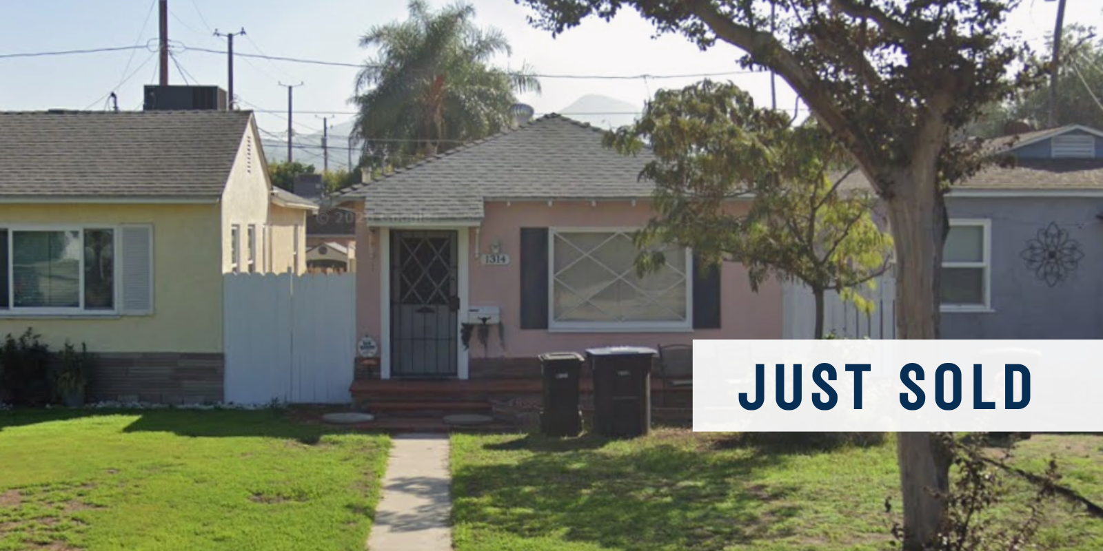 JUST SOLD in Burbank header image.