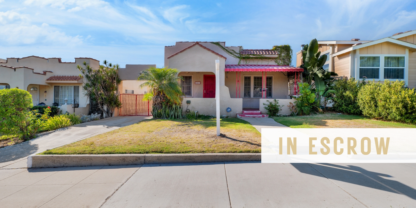 UNDER CONTRACT in Burbank header image.