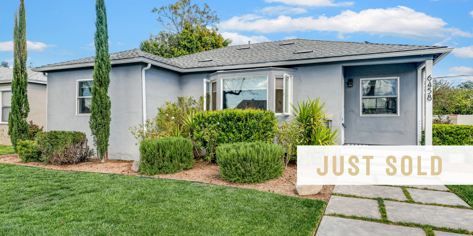 JUST SOLD in Reseda header image.