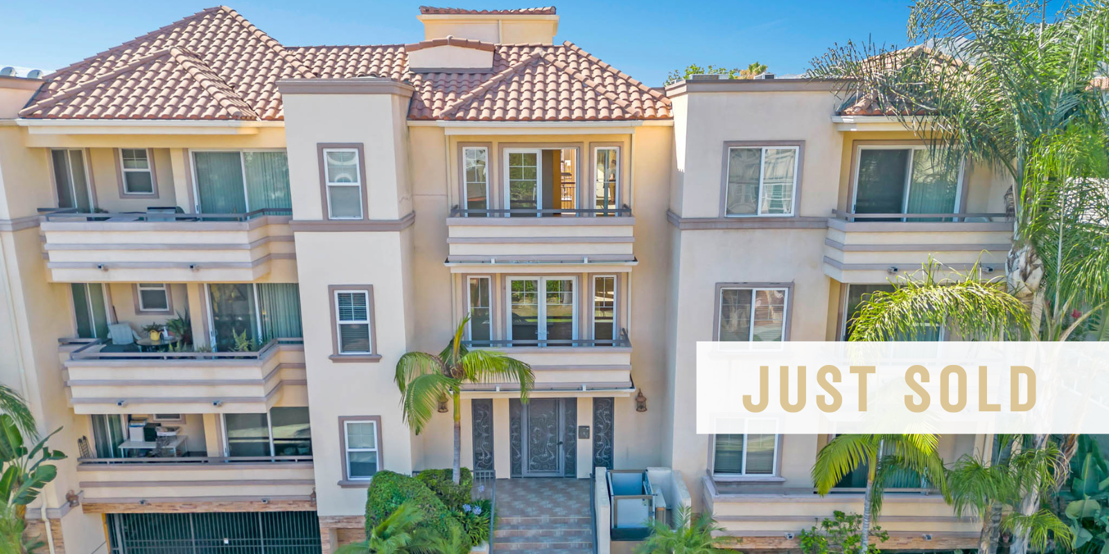 JUST SOLD in Burbank header image.
